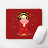 Cute Geisha Muismat (Met muis)
