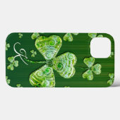 Cute geluksklaver Monogram Case-Mate iPhone Case (Achterkant (horizontaal))