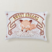 Cute Gender Neutral Baby Sweet Dreams Accent Kussen (Achterkant)