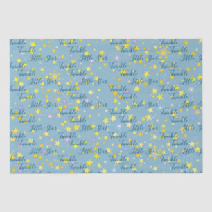 Cute Gender Neutral Twinkle Twinkle Little Star Tissuepapier