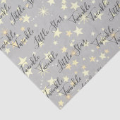 Cute Gender Neutral Twinkle Twinkle Little Star Tissuepapier (Detail)