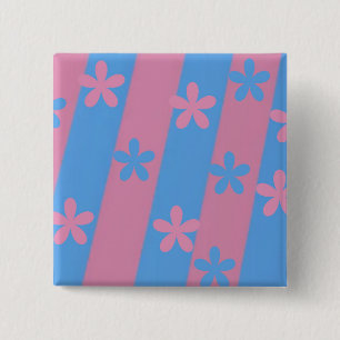Cute Gender onthult ideeën. Vierkante Button 5,1 Cm