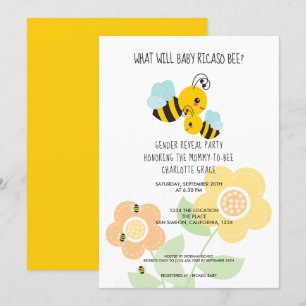 Cute Gender onthult wat Baby Baby shower zal worde Kaart