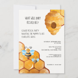 Cute Gender onthult wat Baby Baby shower zal worde Kaart