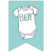 Cute Gender Reopenbaarmakingsfeest Vlaggetjes (Eerste vlag)