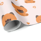 Cute German Shepherd Cadeaupapier (Rol Hoek)