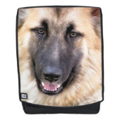 CUTE GERMAN SHEPHERD DOG RUGTASSEN (Voorkant)