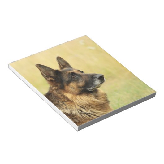 Cute German Shepherd Notitieblok (Schuin)