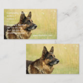 Cute German Shepherd Visitekaartjes (Voorkant / Achterkant)