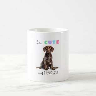 Cute German Shorthaired Pointer Koffiemok