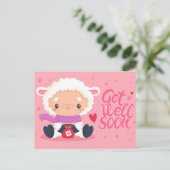 Cute get Snel Briefkaart (Staand voorkant)