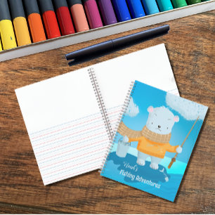 Cute Gevist Polar Beer Kind Journal Notitieboek