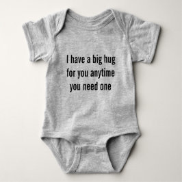 Cute gezegde Baby Jersey Bodysuit meerdere kleuren