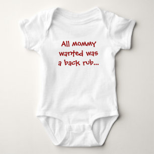 Cute gezegde baby romper