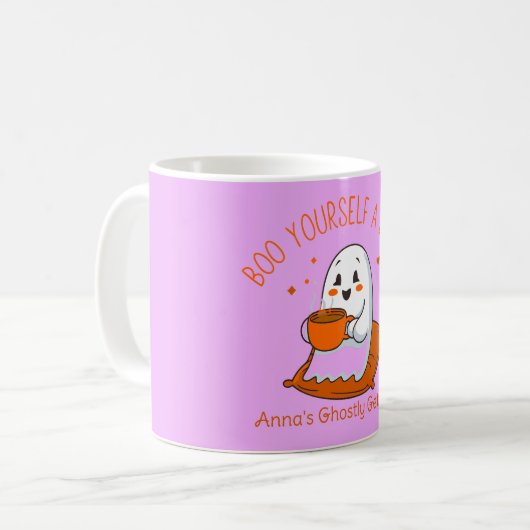 Cute Ghoarly Café Break Mug (Devant gauche)