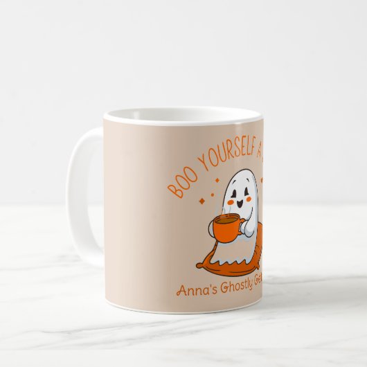 Cute Ghoarly Café Break Mug (Devant gauche)