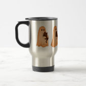 Cute Ghost and Black Cat Halloween Mug Reisbeker (Links)