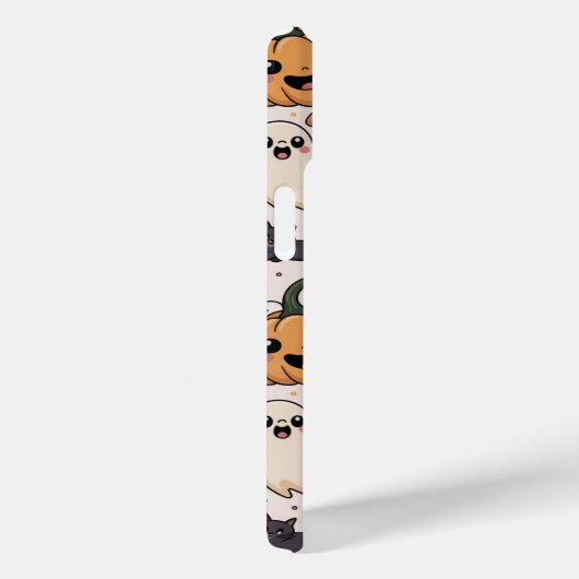 Cute Ghost and Pumpkin Halloween Pattern Case-Mate iPhone Case (Achterkant / Rechts)