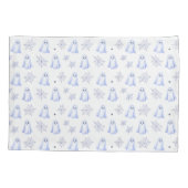 Cute Ghost and Spiderweb Halloween Kussensloop (Achterkant)