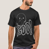Cute Ghost BOO! Halloween Fun T-shirt (Voorkant)