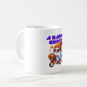 Cute Ghost Boo Milk Thé Halloween Mug (Devant gauche)