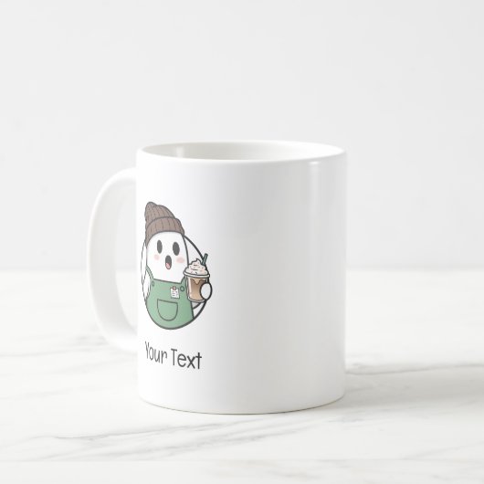 Cute Ghost Coffee Mug (Devant gauche)