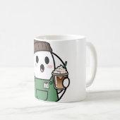 Cute Ghost Coffee Mug (Devant droit)