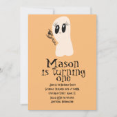 Cute Ghost Doodle Halloween Elke dag van de leefti Kaart (Voorkant)