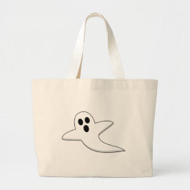 Cute Ghost Grote Tote Bag