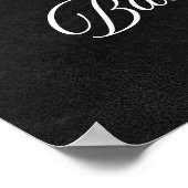 Cute Ghost Halloween Baby shower Welcome Sign Poster (Hoek)