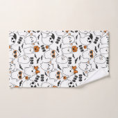 Cute Ghost Halloween Bath Towel Set Bad Handdoek (Handdoek)