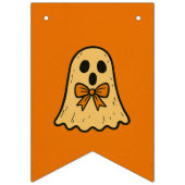 Cute Ghost Halloween Bunting Banner (Tweede vlag)