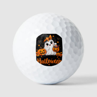 Cute Ghost Halloween Shirt – Gelukkig Halloween Po Golfballen