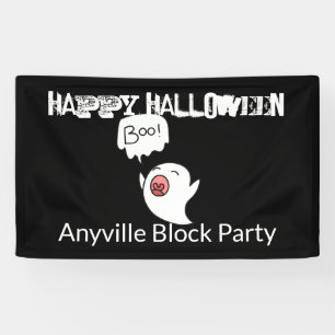 Cute Ghost Halloween Spandoek