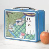 Cute Ghost Kurt Spoopyton Lunchbox métallique (En situation)