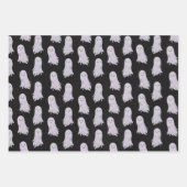 Cute Ghost Pattern Halloween Inpakpapier Vel (Voorkant 2)
