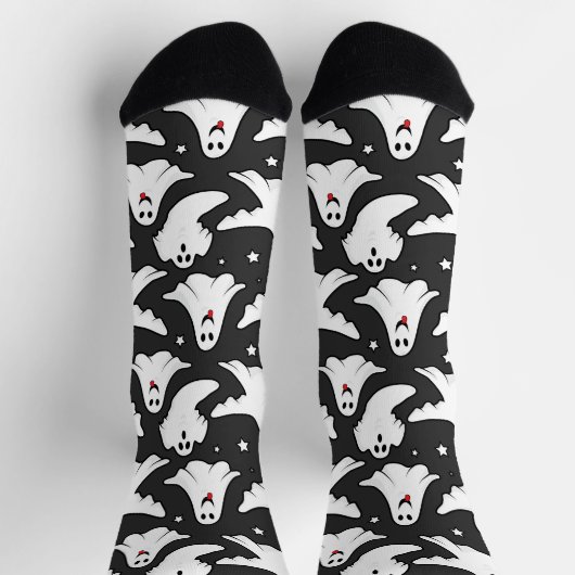 Cute Ghost Pattern Sokken (Top)