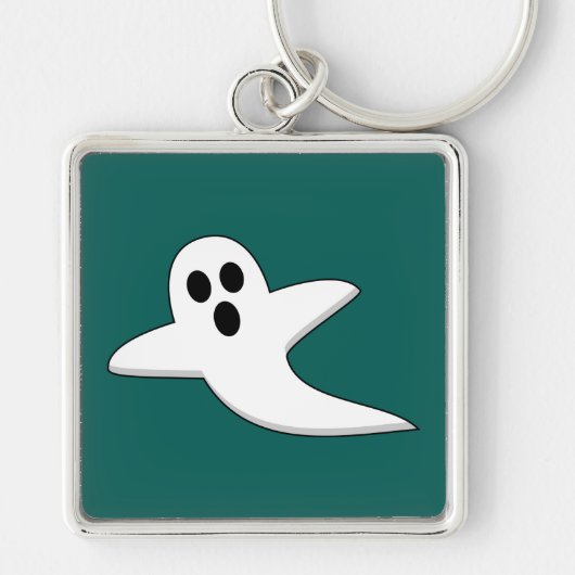 Cute Ghost Sleutelhanger (Voorkant)