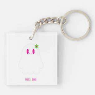 CUTE GHOST SLEUTELHANGER