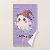 Cute Ghost Witch Halloween Spooky Cute (Serviette à main)