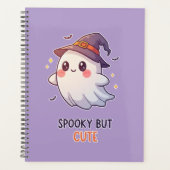 Cute Ghost Witch Halloween Spooky Cute Planner (Voorkant)