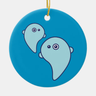 Cute Ghosts Keramisch Ornament