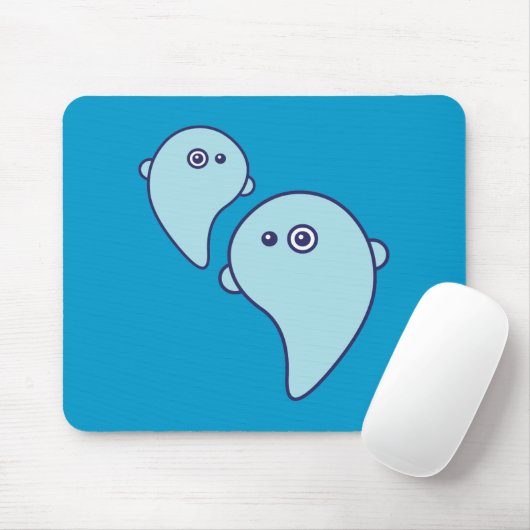 Cute Ghosts Muismat (Met muis)