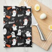 Cute Ghosts Theedoek (Quarter Fold)