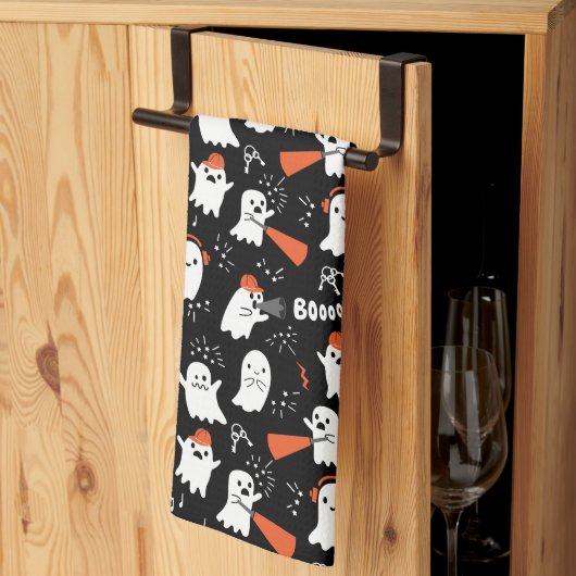 Cute Ghosts Theedoek (Derde Gevouwen)