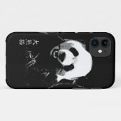 Cute Giant Panda Beer Cub Eating Bamboo Leaves Case-Mate iPhone Case (Achterkant (horizontaal))