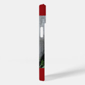 Cute Giant Panda Dark Red Background, Name Case-Mate iPhone Case (Achterkant / Rechts)