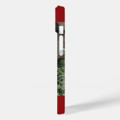 Cute Giant Panda Dark Red Background, Name Case-Mate iPhone Case (Achterkant / Links)