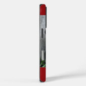 Cute Giant Panda, Donkerrood, Aangepast met naam Case-Mate iPhone Case (Achterkant / Rechts)