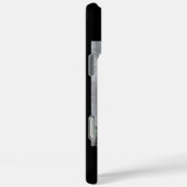 Cute Giant Panda, naam, zwart Case-Mate iPhone Case (Achterkant / Rechts)